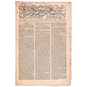 Sept. 15, 1787, The U.S. Constitution Event + Newly Minted Copper Coins (1787 FUGIO CENTS), Reported