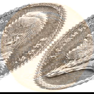 1865-Dated J.A. Bolen Medal in White Metal Die Sinker and Medalist PCGS Certified MS-61 - 10 Struck: Medals 1865-Dated "J.A. Bolen" Medal in White Metal Die Sinker and Medalist PCGS Certified MS-61 Maximum of 10 Struck 1865-Dated Civil War Period, J.A. Bolen "Die Sinker and Medalist", Springfield, Ma