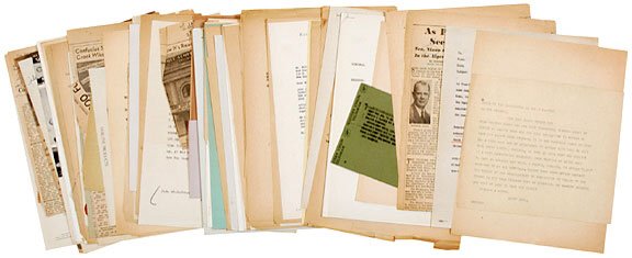 Walter Winchell Letter Archive