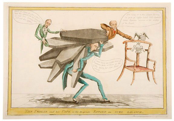 Lot 1440: Andrew Jackson Political Cartoon