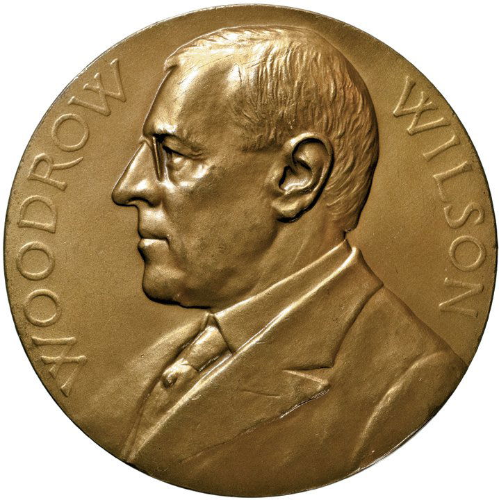 1917 Woodrow Wilson 2nd Presidential Inaug. Medal