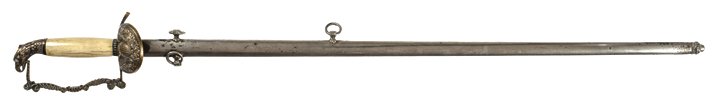 Model 1821 Bone Handle Artillery Officer’s Sword: Swords Model 1821 Bone Handle Artillery Officer Sword/Scabbard Model 1821, American Military Artillery Officer’s Bone Handle Sword. With Scabbard, Choice Very Fine. Model 1821 Bone Handle American M