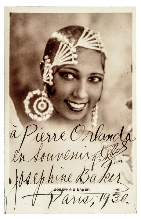 1930 JOSEPHINE BAKER Vintage Signed Photograph (1 of 2)