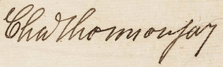 1780 Continental Congress to Cancel + Burn Notes: Continental Currency Charles Thomson Signed Continental Congress Treasury Order to Hole Cancel and Burn Redeemed Continental Bills September 1780-Dated Revolutionary War Period, Manuscript Document Si