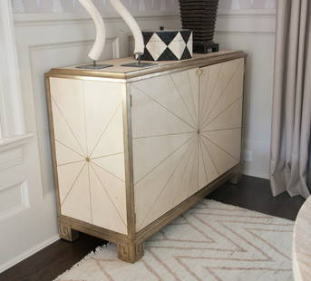 Bar Cabinet: Designer: Sherrill Canet Bar Cabinet by Pearson Item Number: SC/FR043