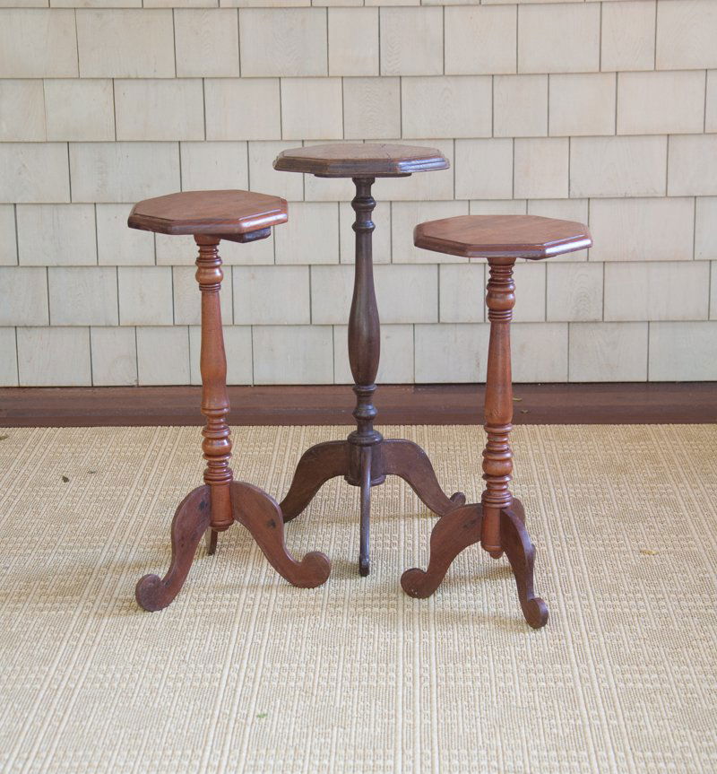 3 Small tea tables. Ceylon, 1860: Designer: Bryant Keller 3 Small tea tables. Ceylon, 1860