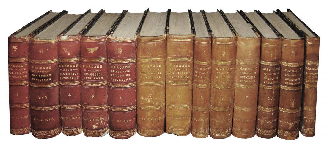 [Napoleon Code] Marcade, Spiegazione, 1871-85, 11 v. (1 of 9)