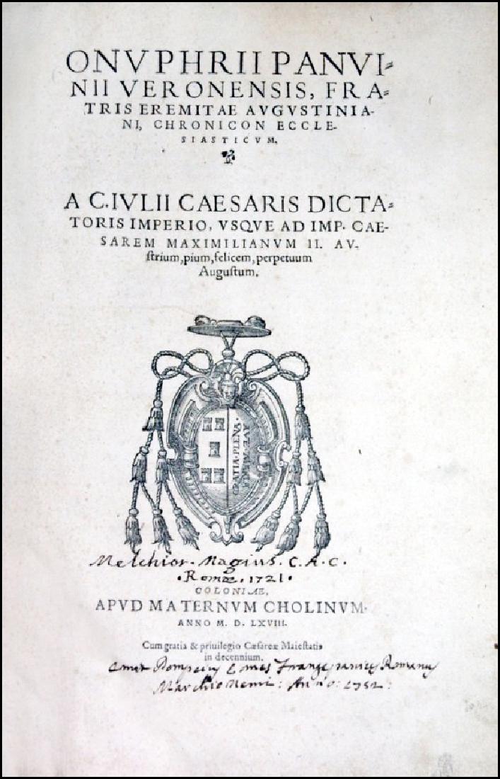 [Church History, Chronology] Panvinio, 1568 (1 of 4)