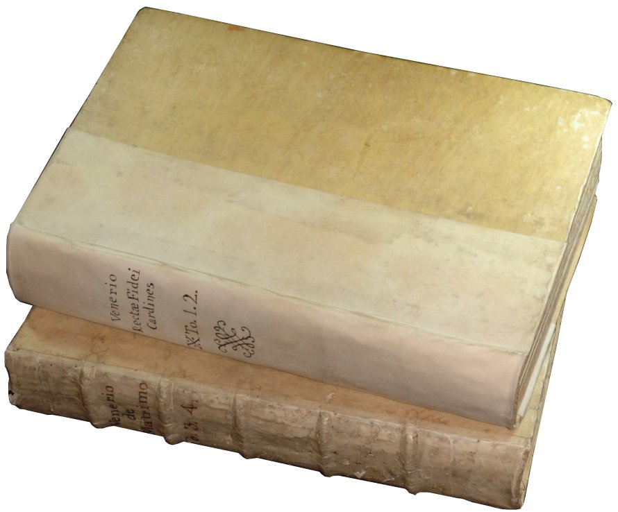 [Scholasticism] Venerio, Scholasticae Quaestiones, 1736: CESARE MARIA DE VECCHI'S COPY [Scholasticism] Venerio, Fortunato. Sanctissimo Patri ac Domino Nostro Clementi XII Pont. Opt. Max. Rectae Fidei Cardines et Recta Fides. Auctore D. Fortunato Venerio, Pr