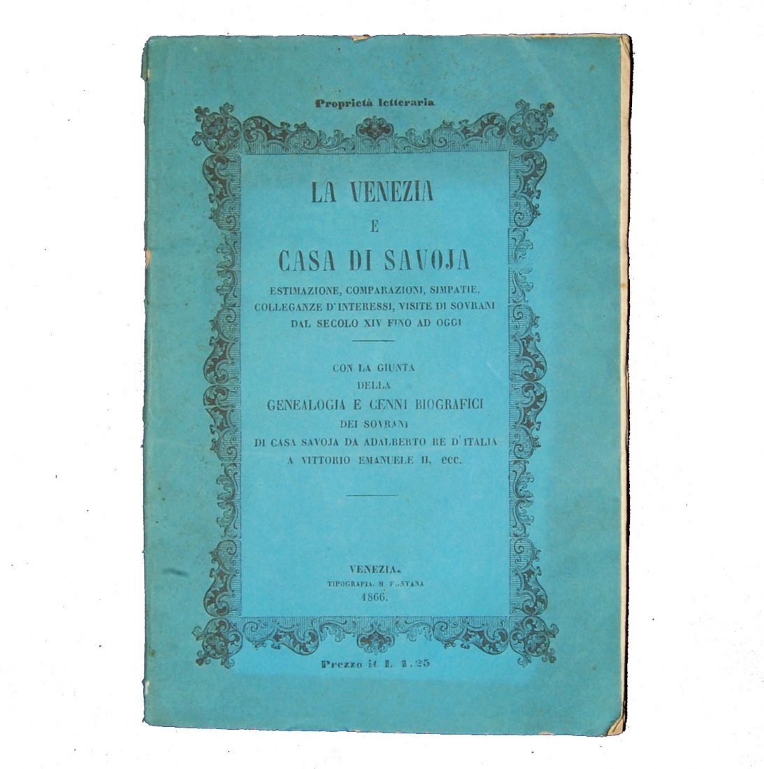 [Venice, Savoy House] 1866 (1 of 4)