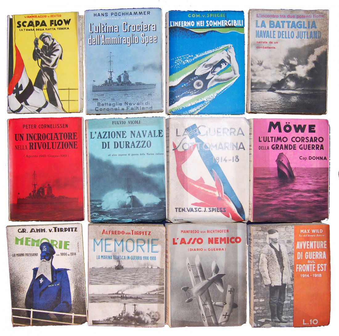 [World War I] Collana ed. Marangoni, 1932-35, 50 vols (1 of 9)