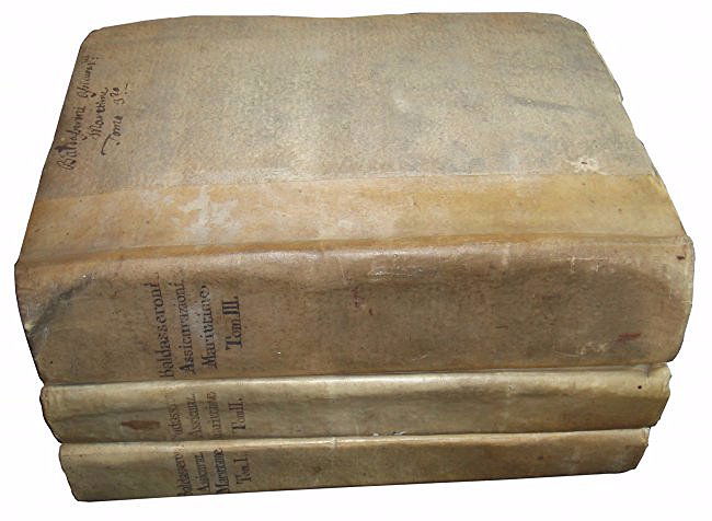 [Maritime Law, Insurances] Baldasseroni, 1786 (1 of 10)