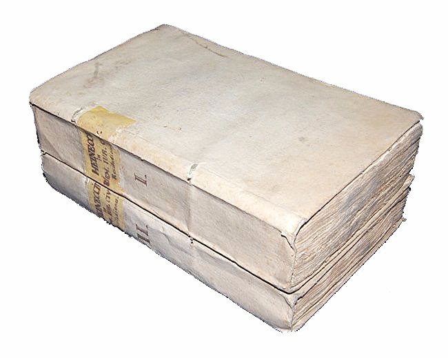 [Roman Law, Civil Law] Heinecke, 1780-81, 2 vols (1 of 9)
