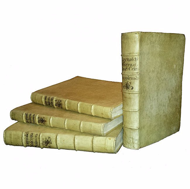 [Legal opinions] Rinaldi, 1698-1699, 4 volumes (1 of 6)