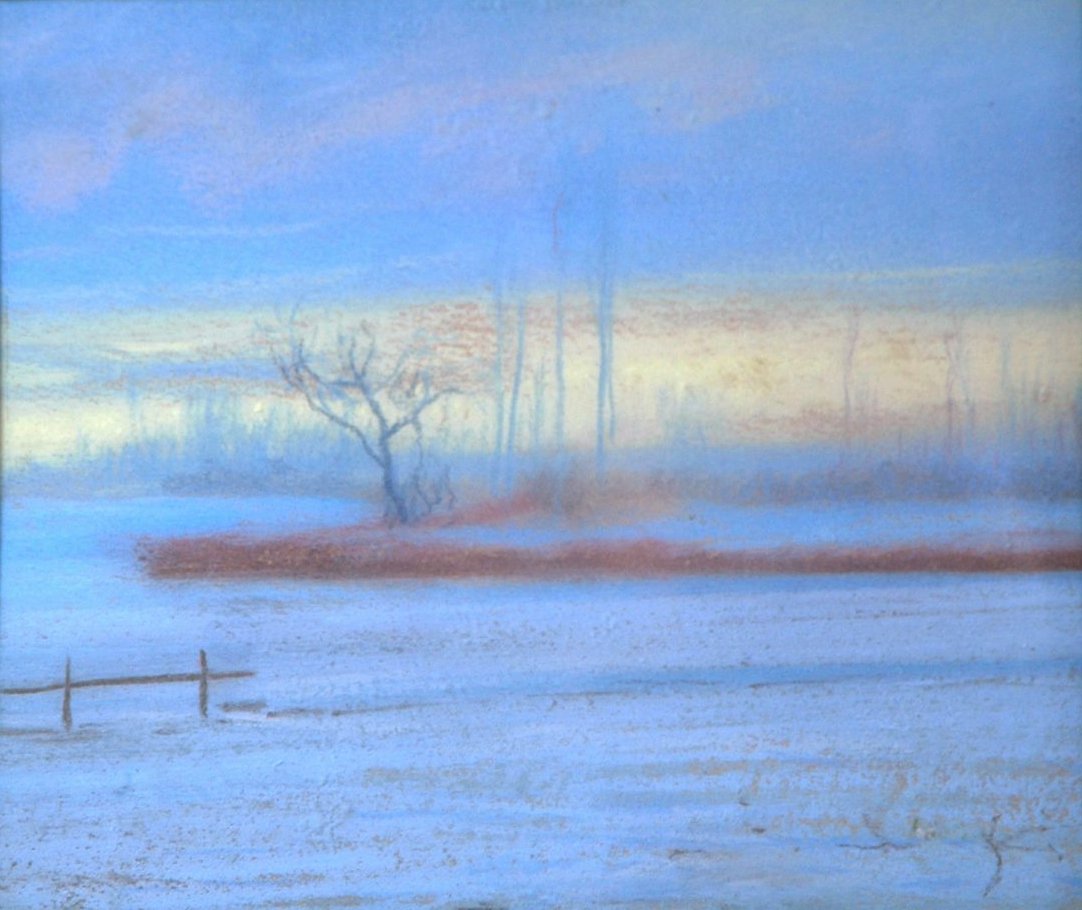 Emilio Filippini (1870), 1.Pianura in Romagna 2.Inverno (1 of 5)