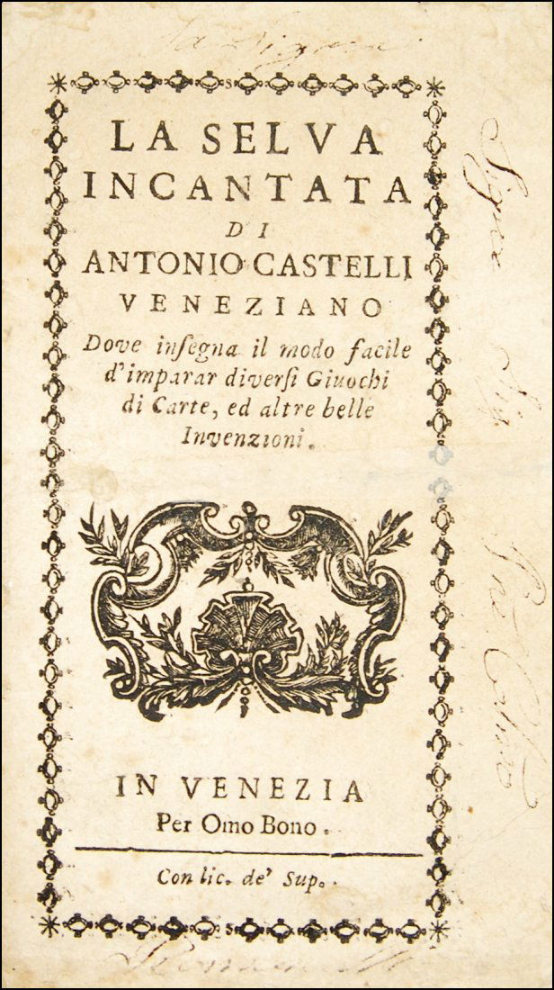 [Games, Curiosa] Castelli, La selva incantata, end 1700 (1 of 6)
