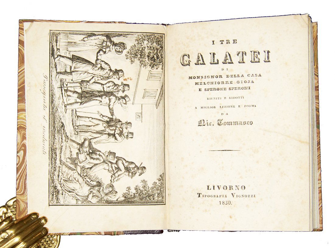 [Courtesy Books] Della Casa-Gioja-Speroni I tre galatei (1 of 9)