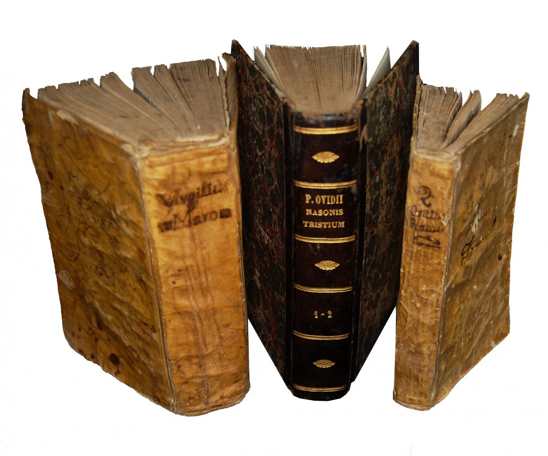 [Classics] Horatius-Ovidius-Vergilius, 1716-1858, 3 wks (1 of 10)