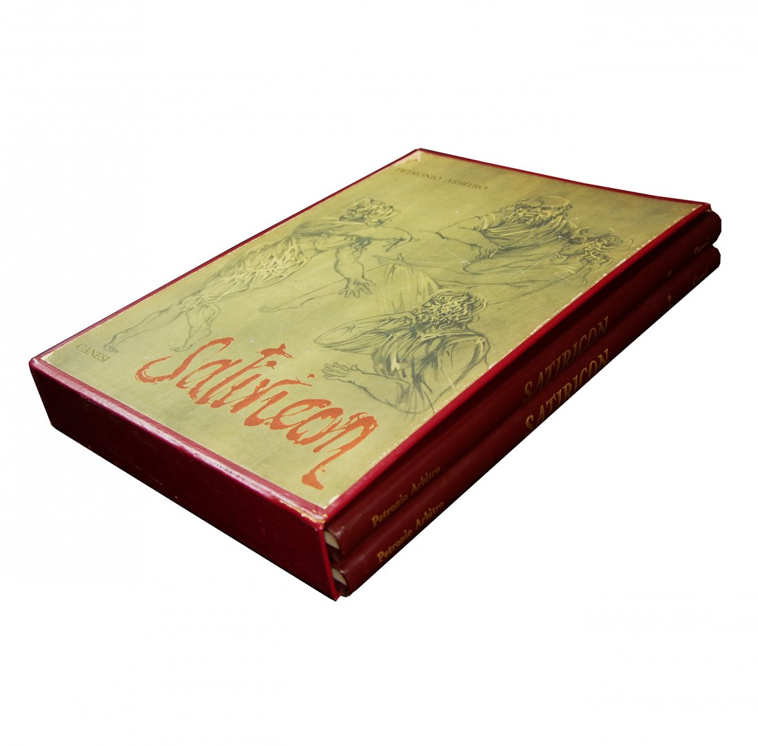 [Classics, Satires] Petronius, Satiricon, 1963, 2 v. (1 of 10)