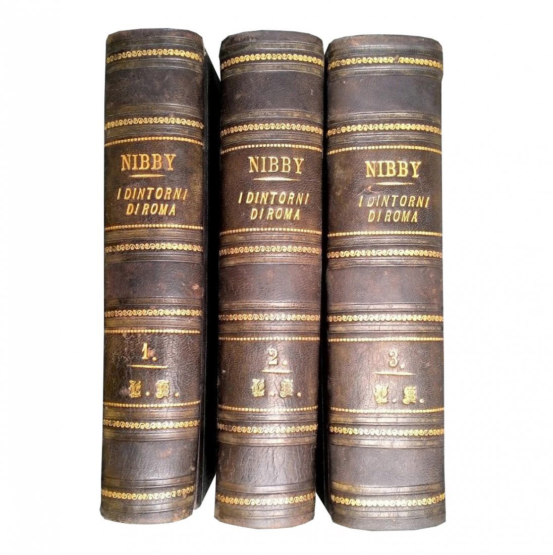 [Rome, Antiquities & Topography] Nibby, 1848, 3 vols (1 of 6)