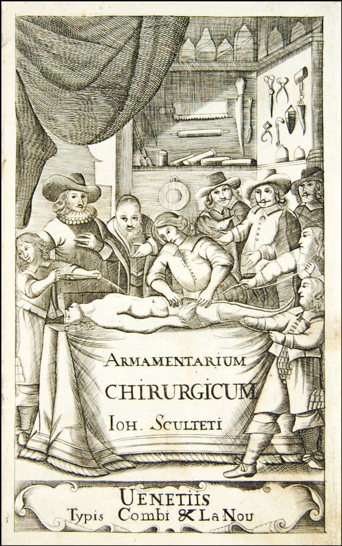[Surgery] Scultetus, Armamentarium chirurgicum, 1665 (1 of 10)