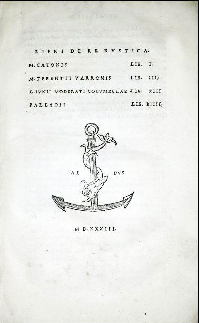 [Gastronomy, Farming, Fishing] Cato (& others) 1533 (1 of 1)