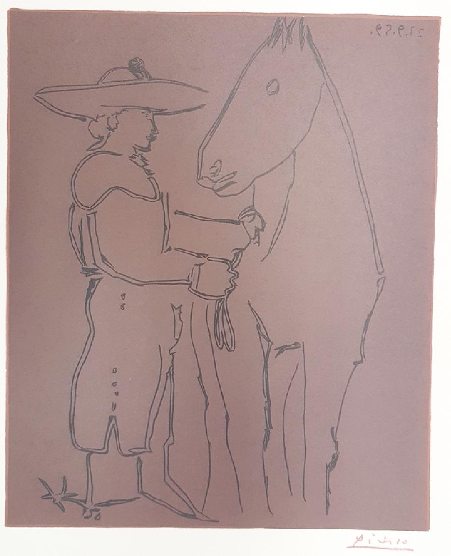 PABLO PICASSO HAND SIGNED LINOCUT (1 of 1)