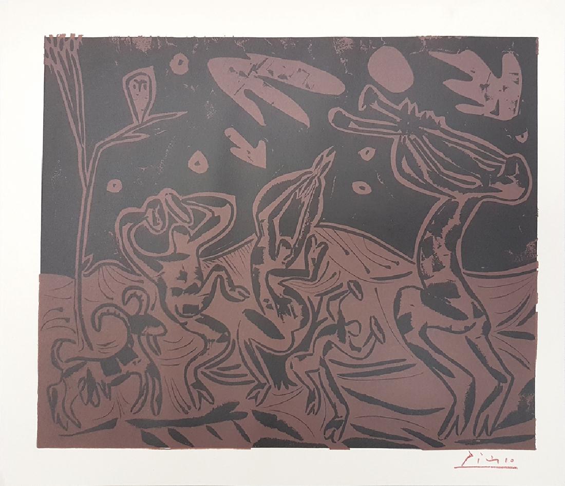 PABLO PICASSO HAND SIGNED LINOCUT (1 of 1)
