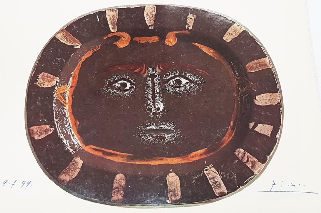 PABLO PICASSO CERAMICS SIGNED & DATED LITHOGRAPHS (1 of 1)
