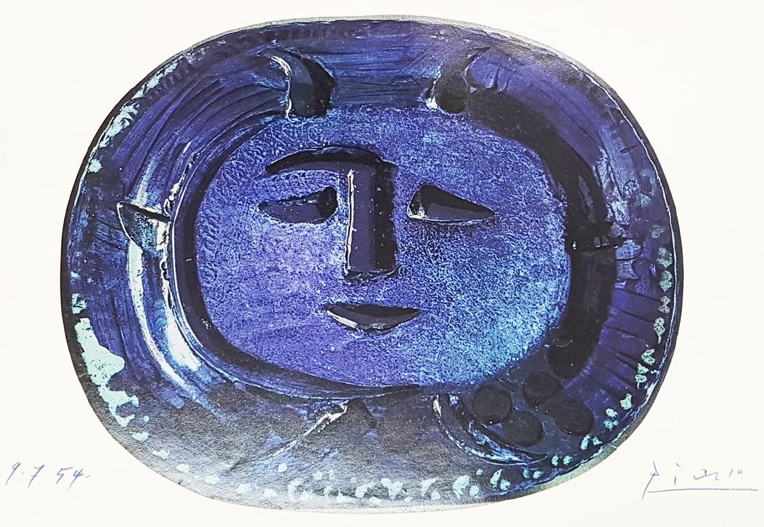 PABLO PICASSO CERAMICS SIGNED & DATED LITHOGRAPHS (1 of 1)