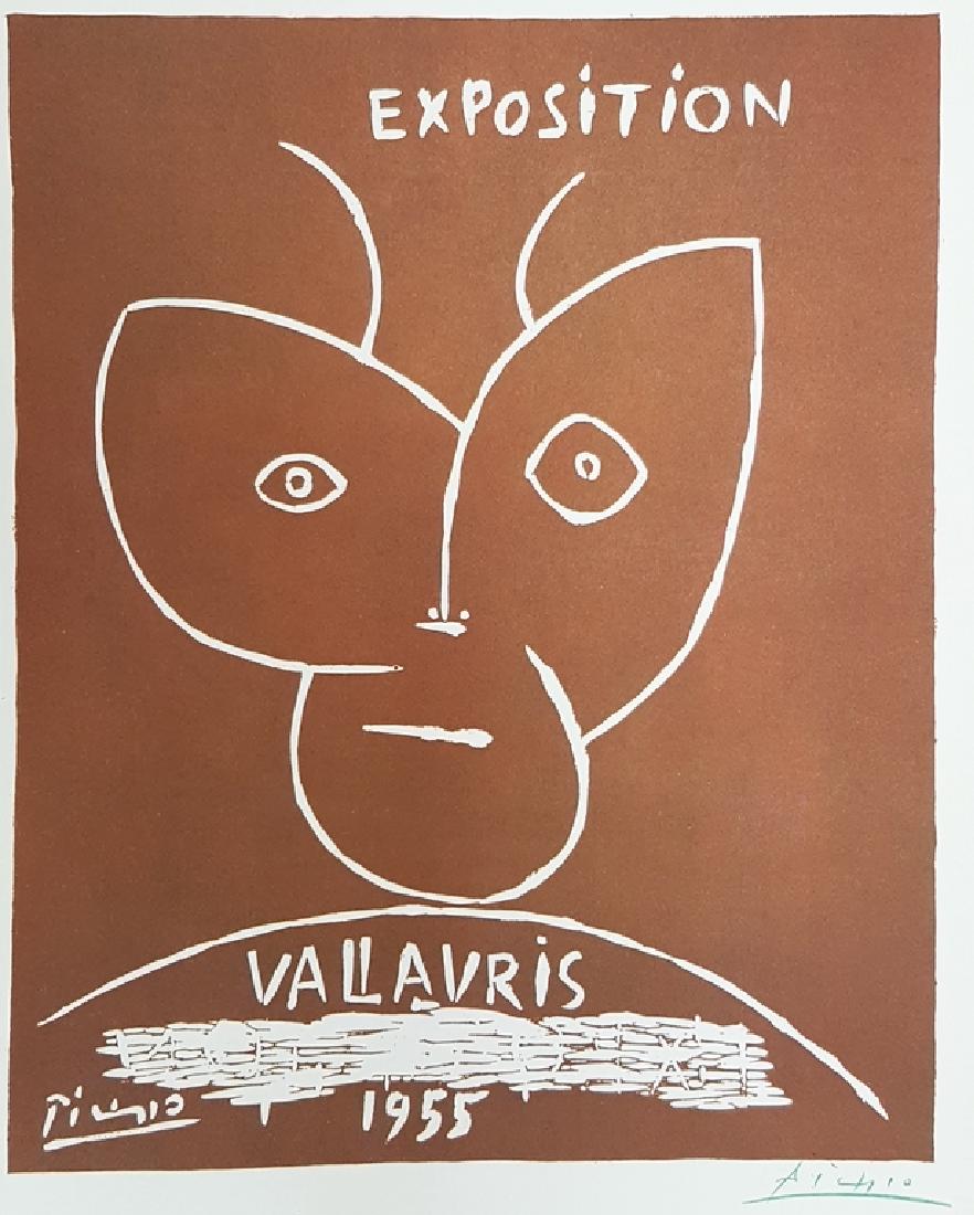 PABLO PICASSO SIGNED COLOR POSTER LITHOGRAPH (1 of 1)