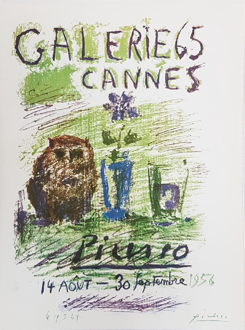 PABLO PICASSO SIGNED COLOR POSTER LITHOGRAPH (1 of 1)