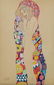 WATERCOLOR & INK ON PAPER Klimt - 2