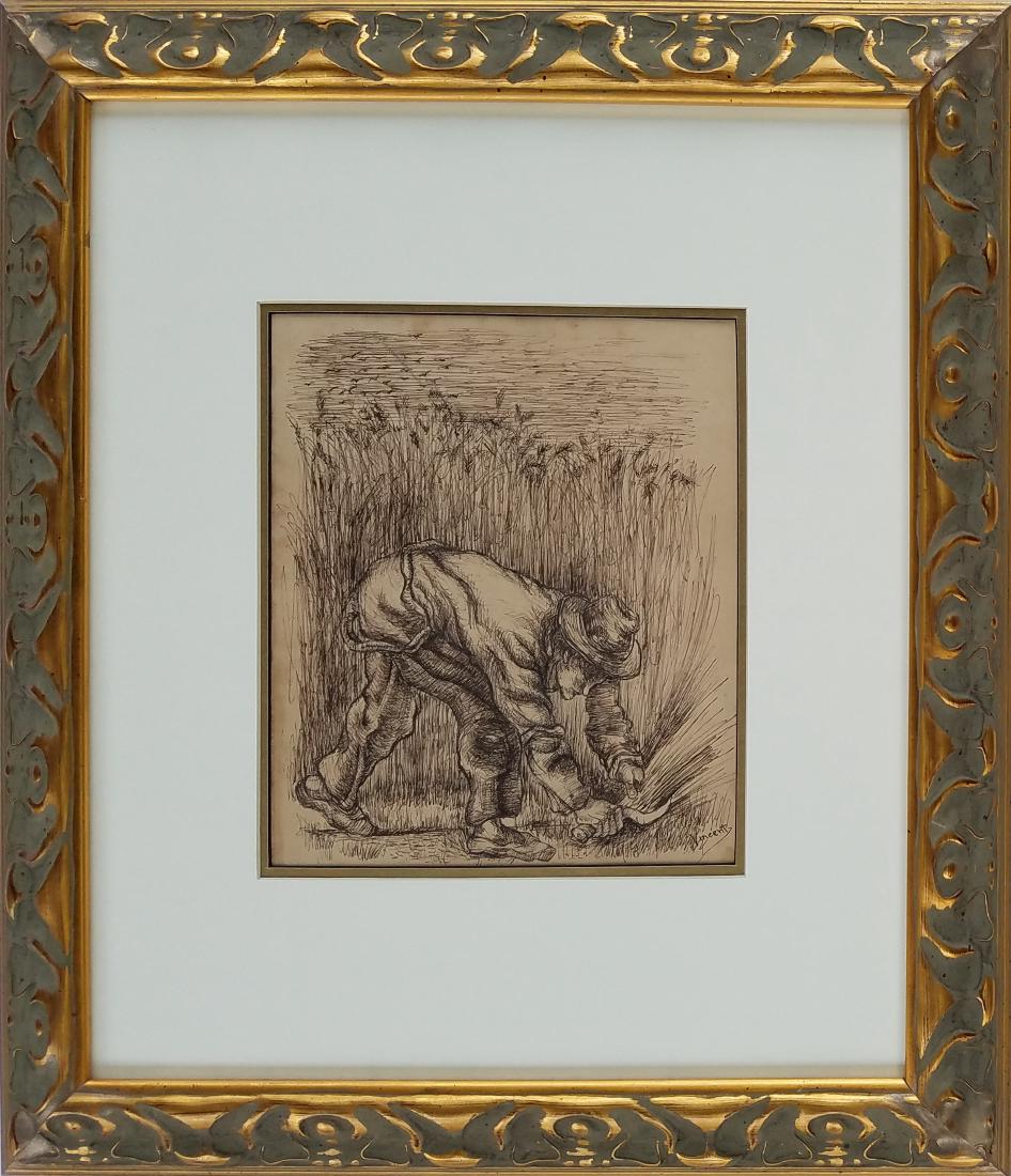 INK ON PAPER Vincent Van Gogh (1 of 2)