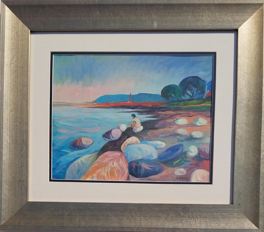 GOUACHE ON PAPER Edvard Munch (1 of 2)