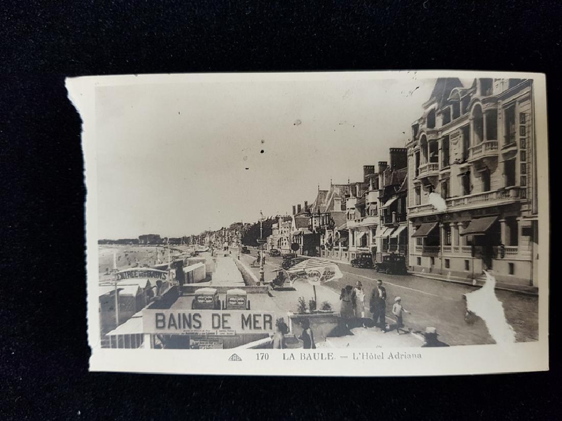 PICASSO OIL ON VINTAGE POSTCARD (1 of 2)