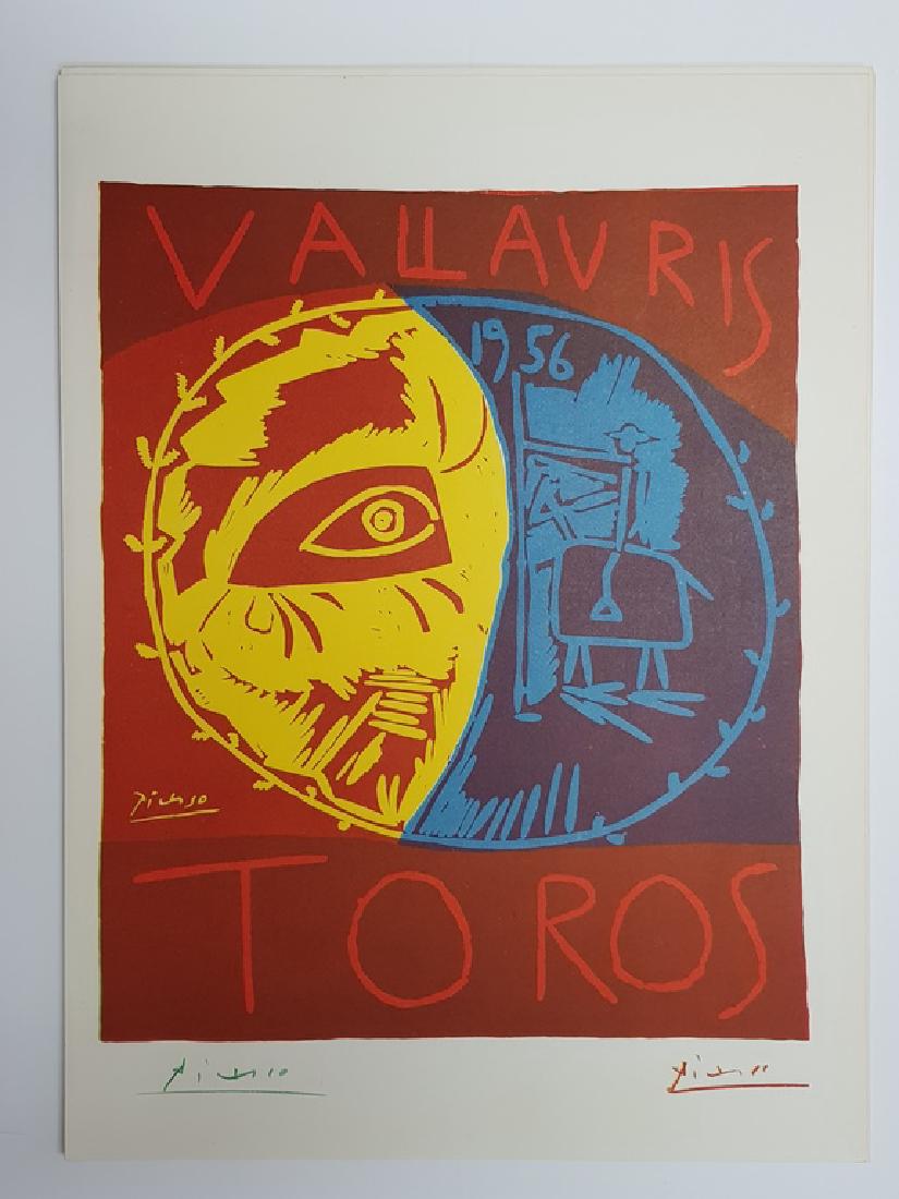 PICASSO HAND SIGNED POSTER LITHOGRAPHE (1 of 1)