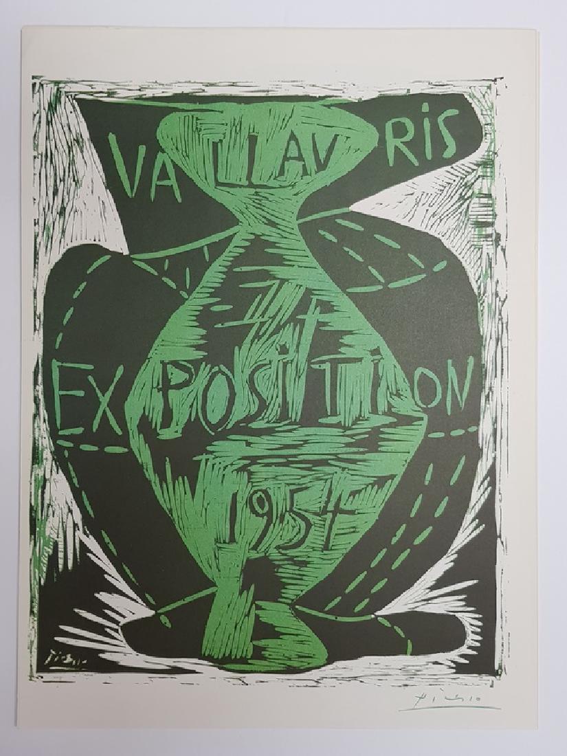 PICASSO HAND SIGNED POSTER LITHOGRAPHE (1 of 1)