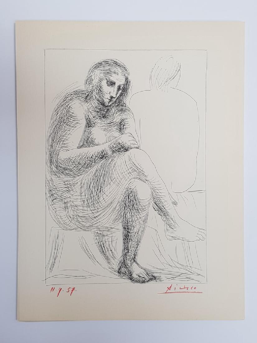 PICASSO HAND SIGNED LITHOGRAPHE SUITE VOLLARD (1 of 1)