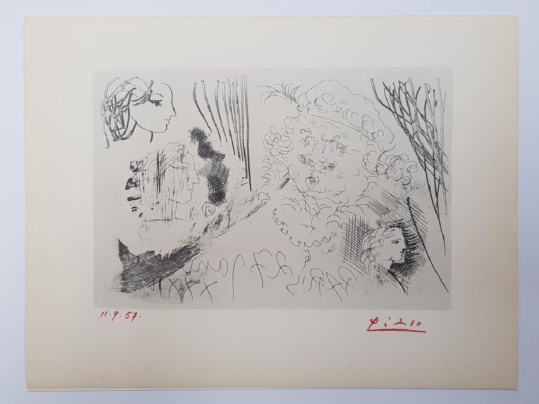 PICASSO HAND SIGNED LITHOGRAPHE SUITE VOLLARD 11" X (1 of 1)