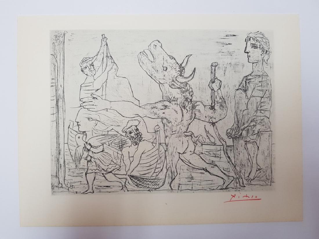 PICASSO HAND SIGNED LITHOGRAPHE SUITE VOLLARD 11" X (1 of 1)
