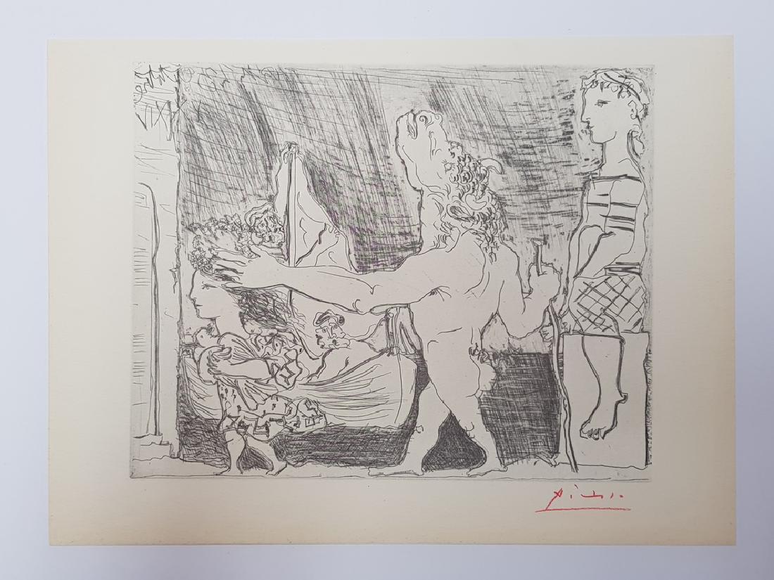PICASSO HAND SIGNED LITHOGRAPHE SUITE VOLLARD 11" X (1 of 1)