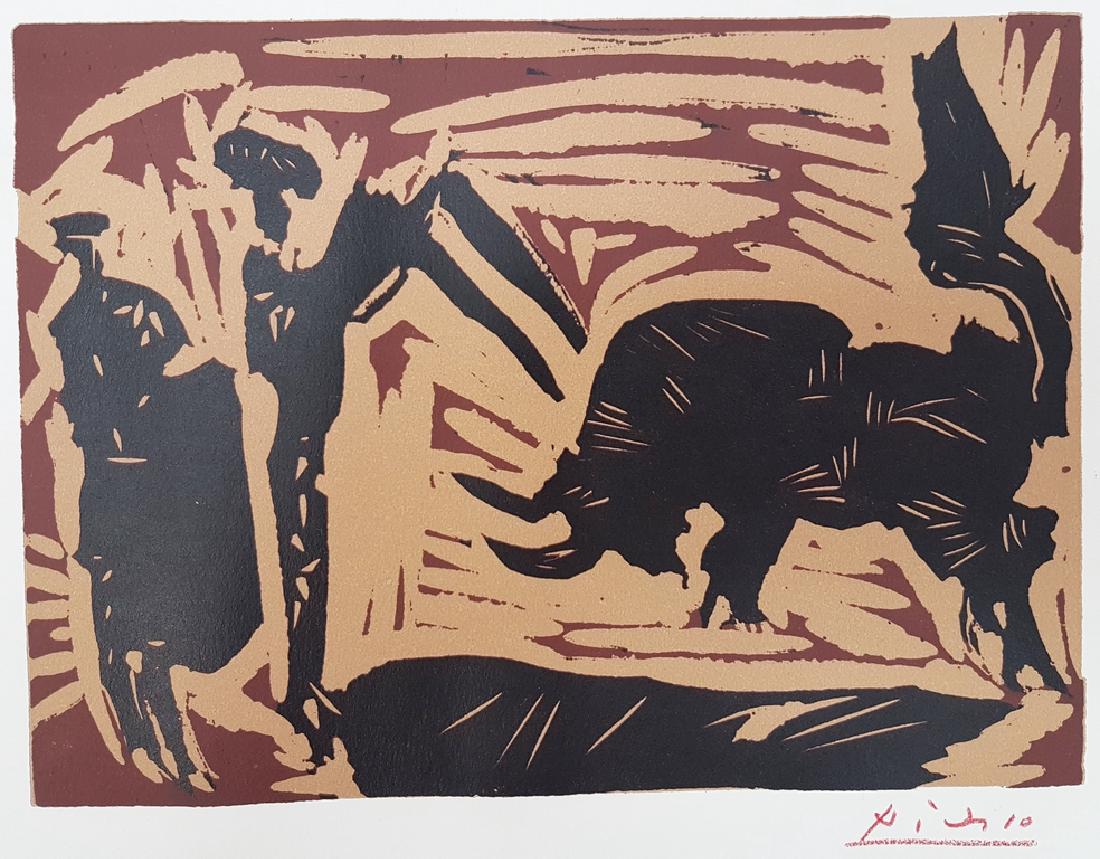 PABLO PICASSO HAND SIGNED LINOCUT (1 of 1)