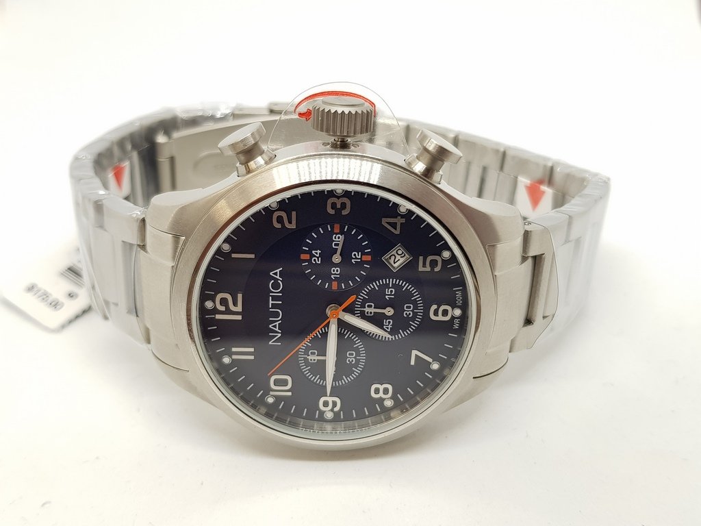 NAUTICA MEN'S SS CHRONOGRAPH WATCH (1 of 1)