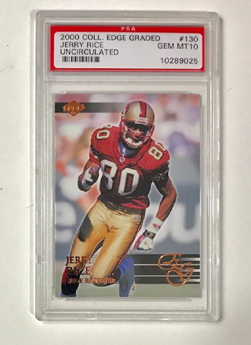 Psa Gem 10 Jerry Rice Uncirculated Football Card Jul 26 2017