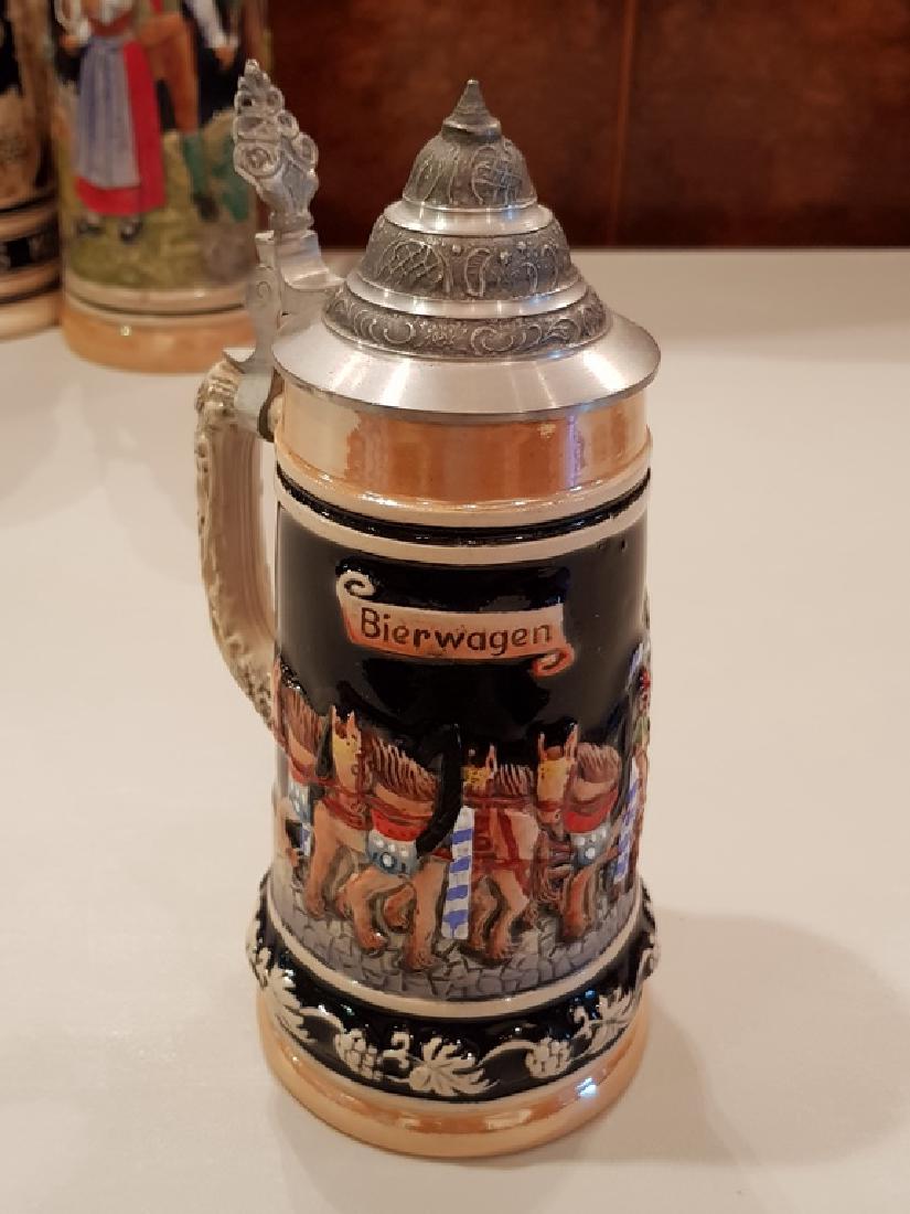 Ceramic beer stein mug (1 of 3)