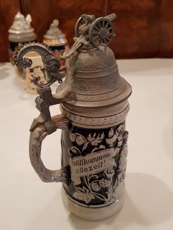 Ceramic beer stein mug (1 of 3)