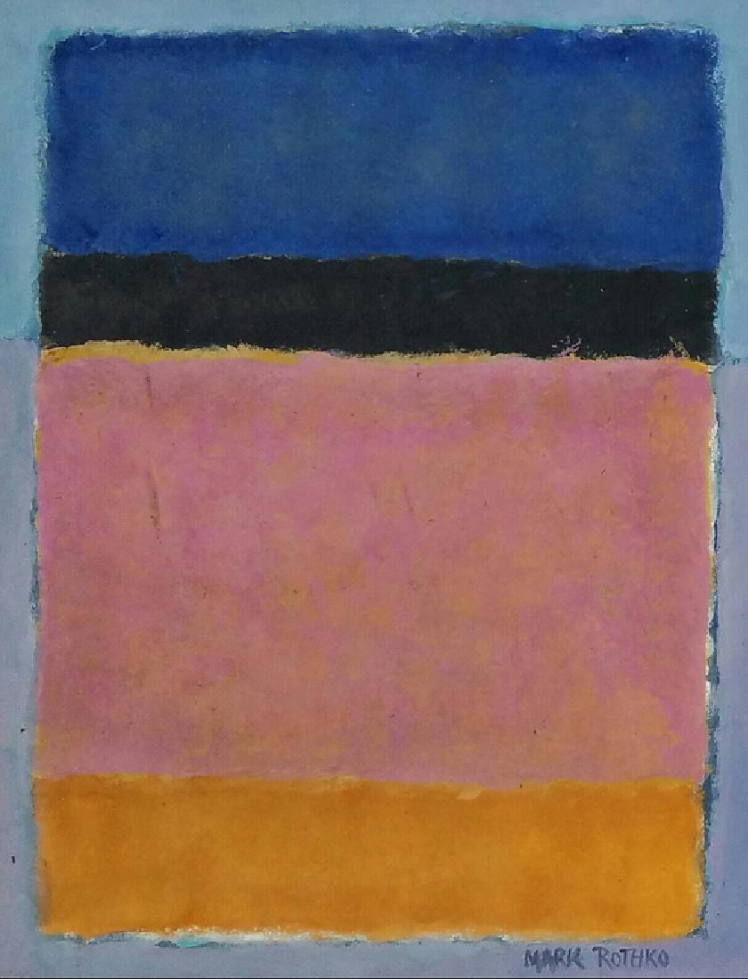 Signed Mark Rothko (1 of 1)