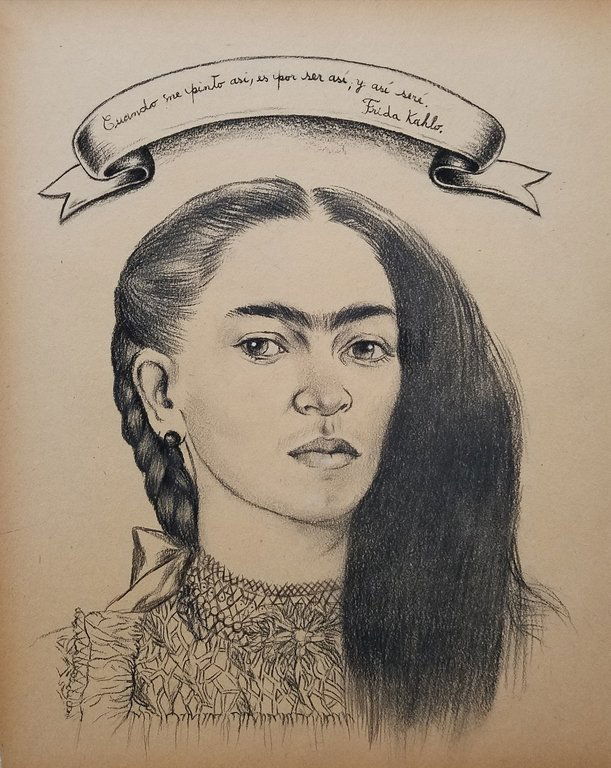SIGNED FRIDA KAHLO (1 of 1)
