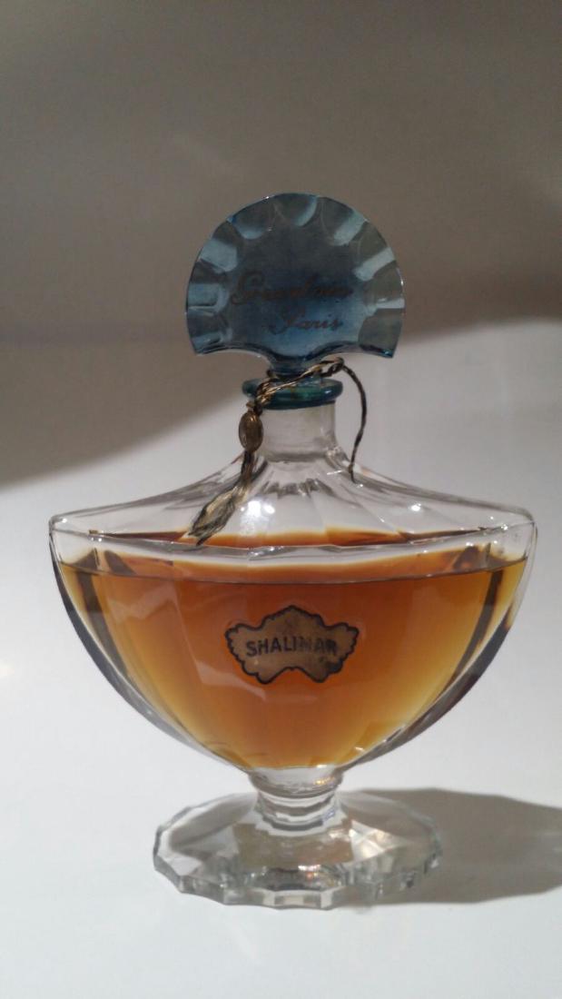 LARGE SHALIMAR GUERLAIN BACCARAT PERFUME CRYSTAL BOTTLE (1 of 1)